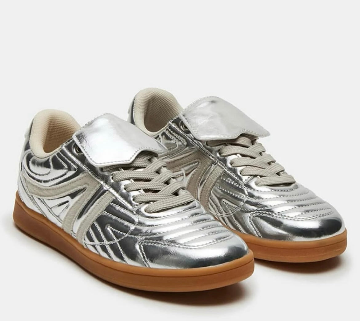 Steve Madden Madrid Metallic Sneakers