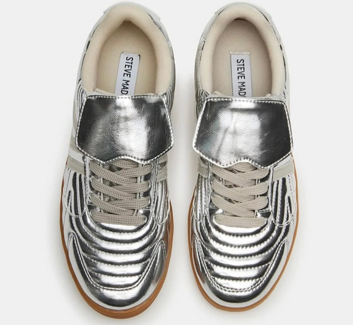 Steve Madden Madrid Metallic Sneakers