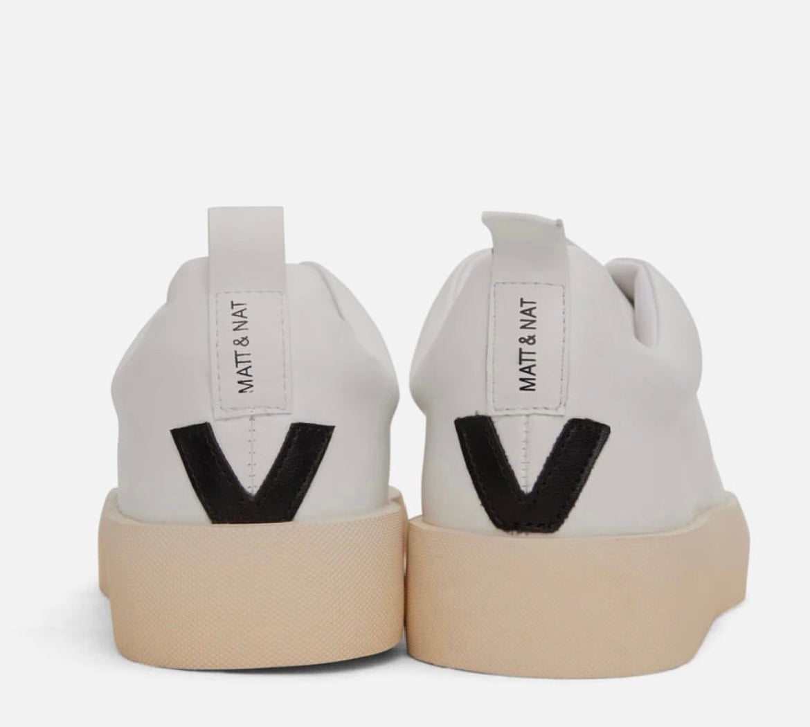 Matt & Nat Off White Sneakers