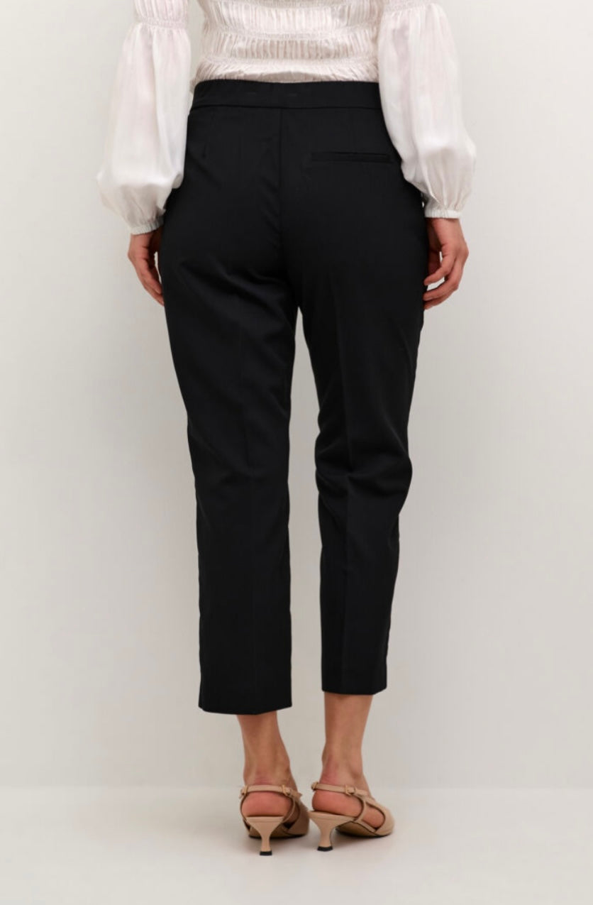 CREAM Black Straight Leg Ankle Pant