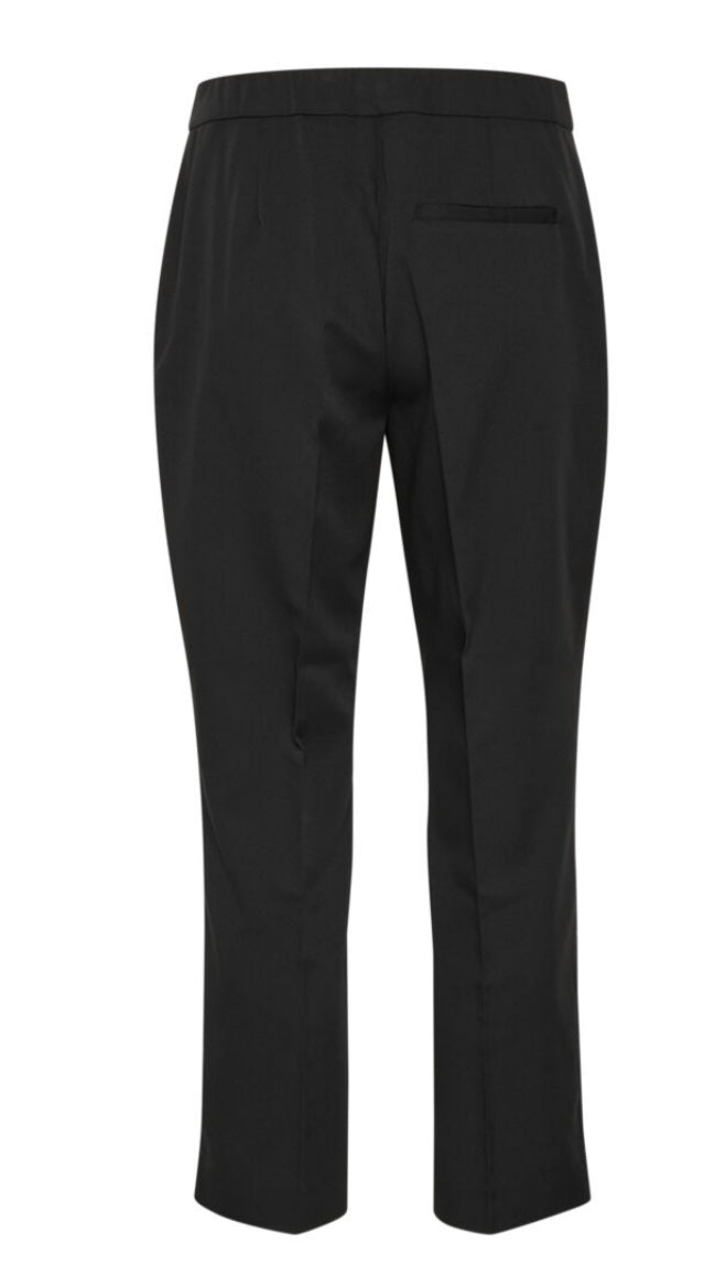 CREAM Black Straight Leg Ankle Pant
