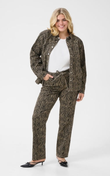 Kaffe Curve Printed Pant