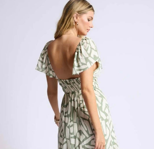 Sage the Label Sage Printed Lined Dress