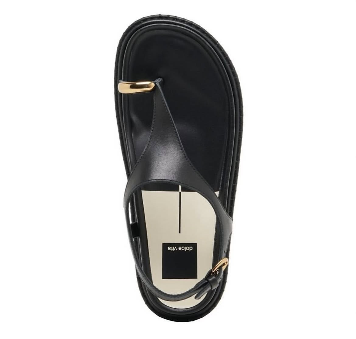 Dolce Vita Stefan Black Toe Sandal