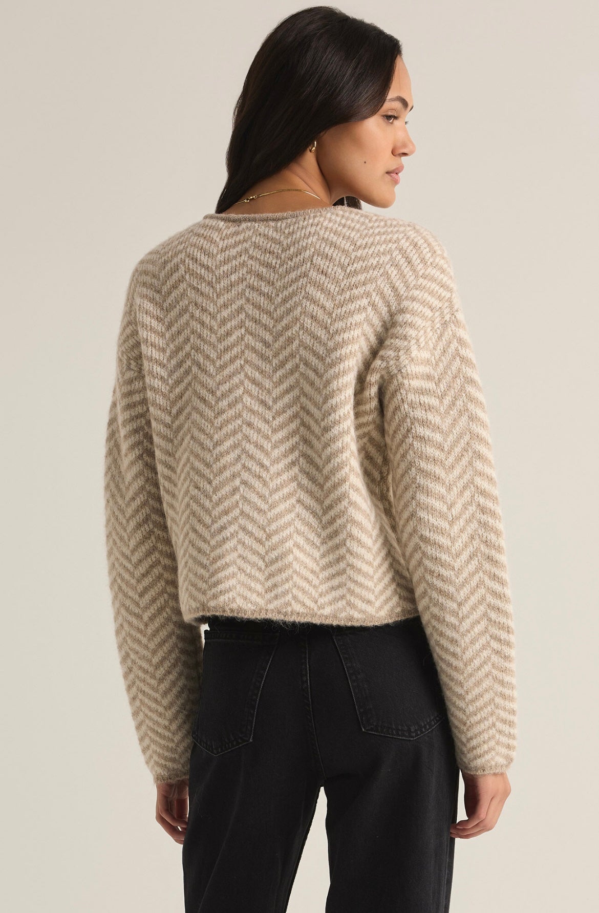 Z Supply Stripe Buttoned Cardigan