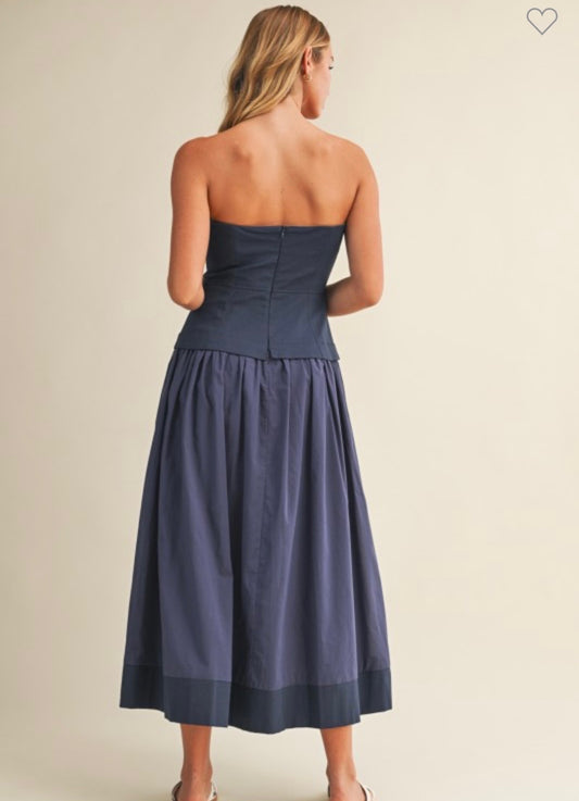 Blue Tube Style Dress