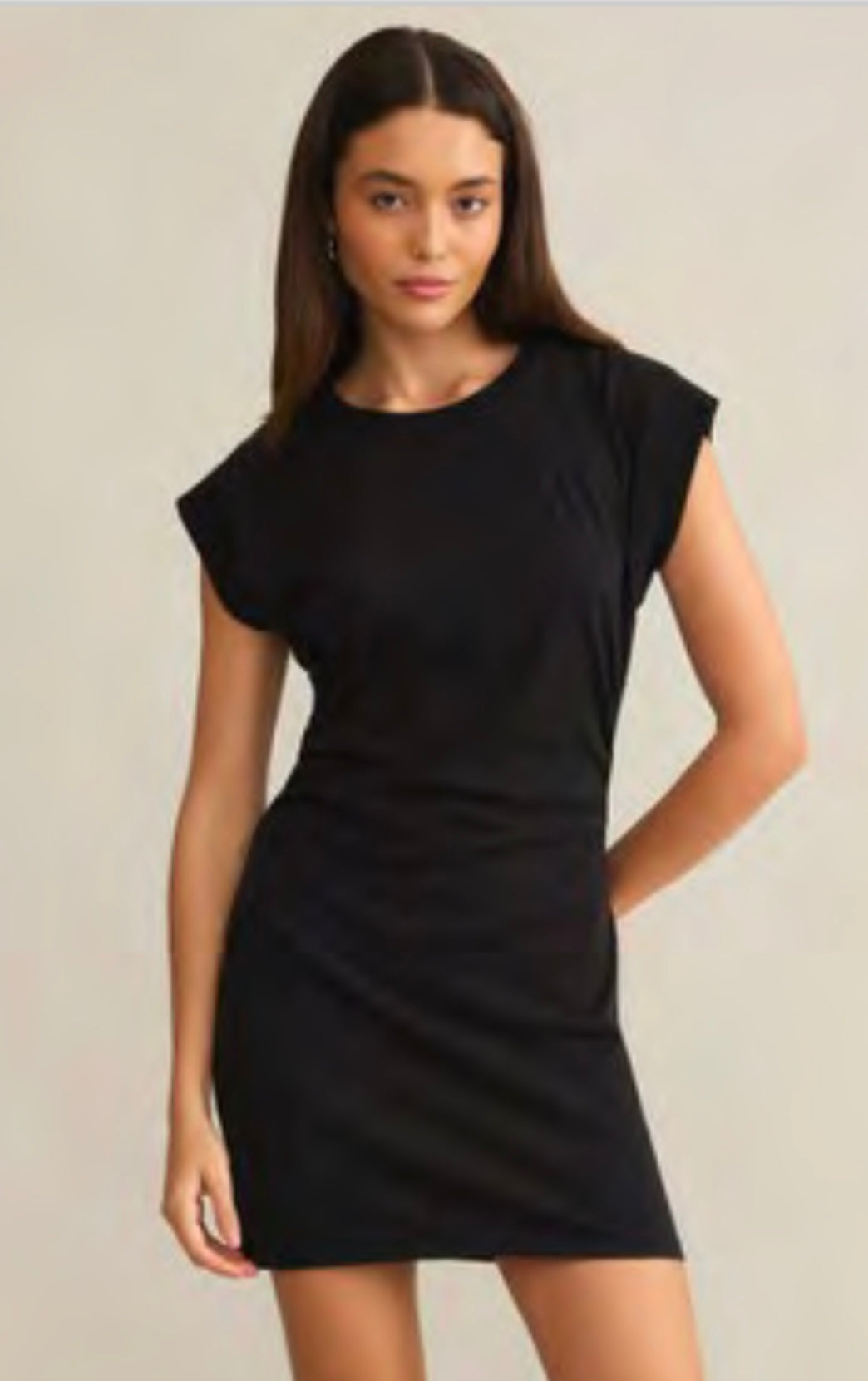 Z Supply Black Short Rouging Dress
