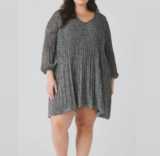 Dex Plus Printed Dress