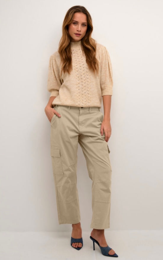 Culture Desert Tan Cargo Pocket Pant