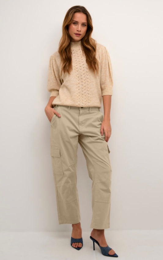 Culture Desert Tan Cargo Pocket Pant