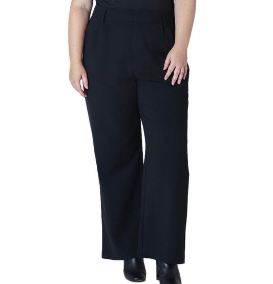 Dex Plus Black Dress side Pocket Pant