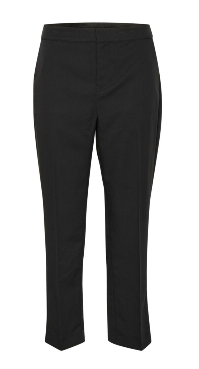 CREAM Black Straight Leg Ankle Pant