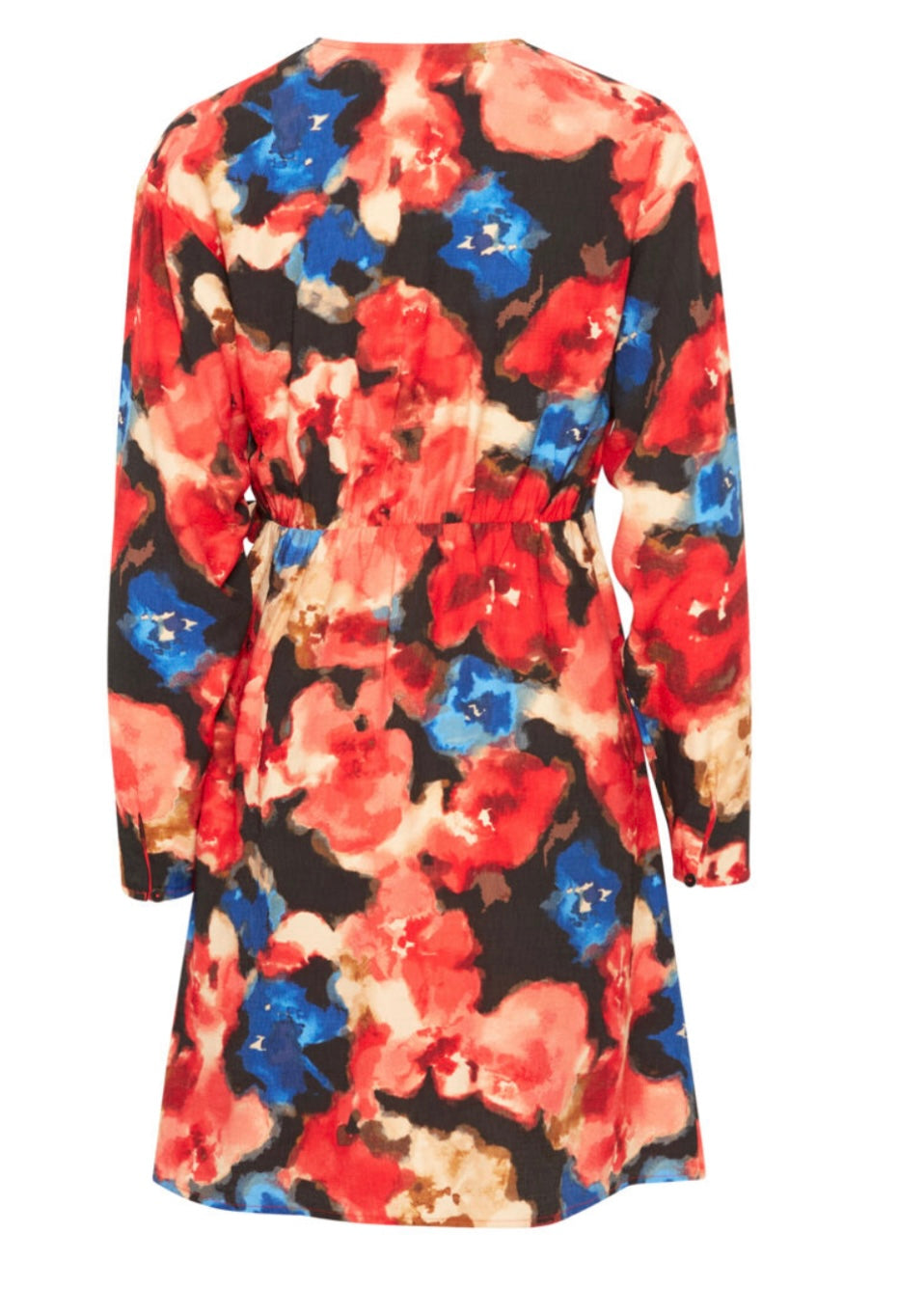 ICHI Floral Wrap Dress