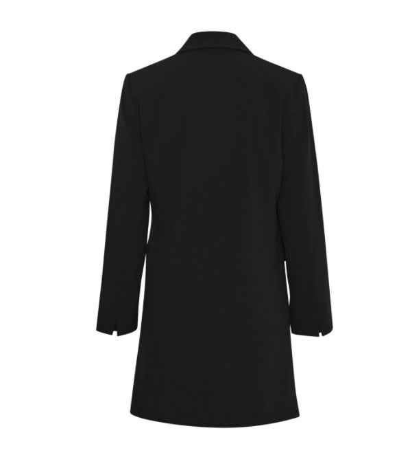 B young Black Double Buttoned Blazer