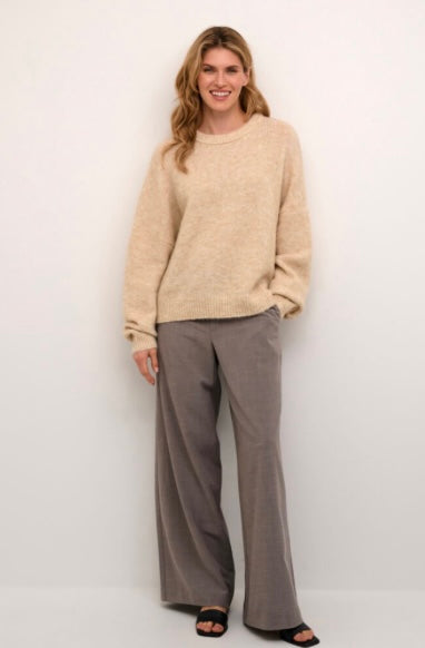 Culture Oatmeal Knit Sweater