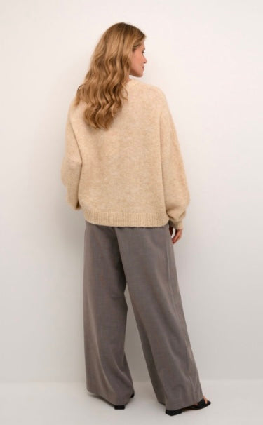 Culture Oatmeal Knit Sweater