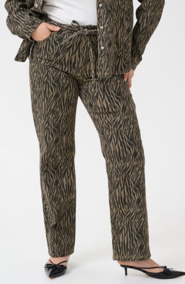 Kaffe Curve Printed Pant