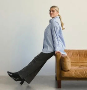 Kaffe Curve Medium Grey Denim