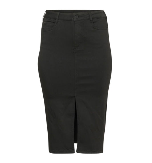 Kaffe Curve Black 5 Pocket Pencil Skirt