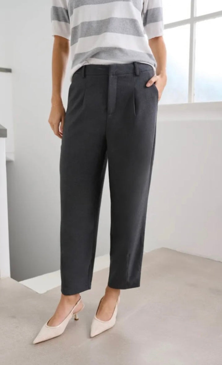 Kaffe Dark Grey Ankle Pant
