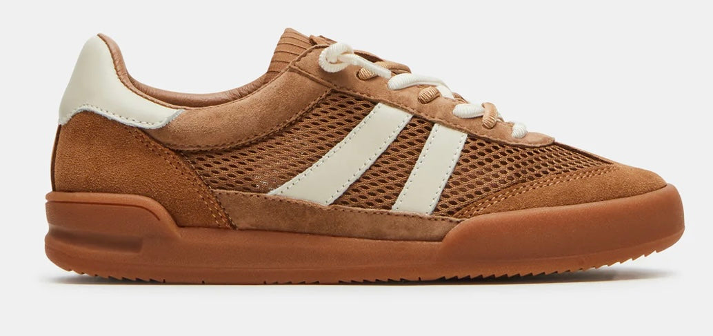 Steve Madden Verdict Tan Lace Up Sneakers