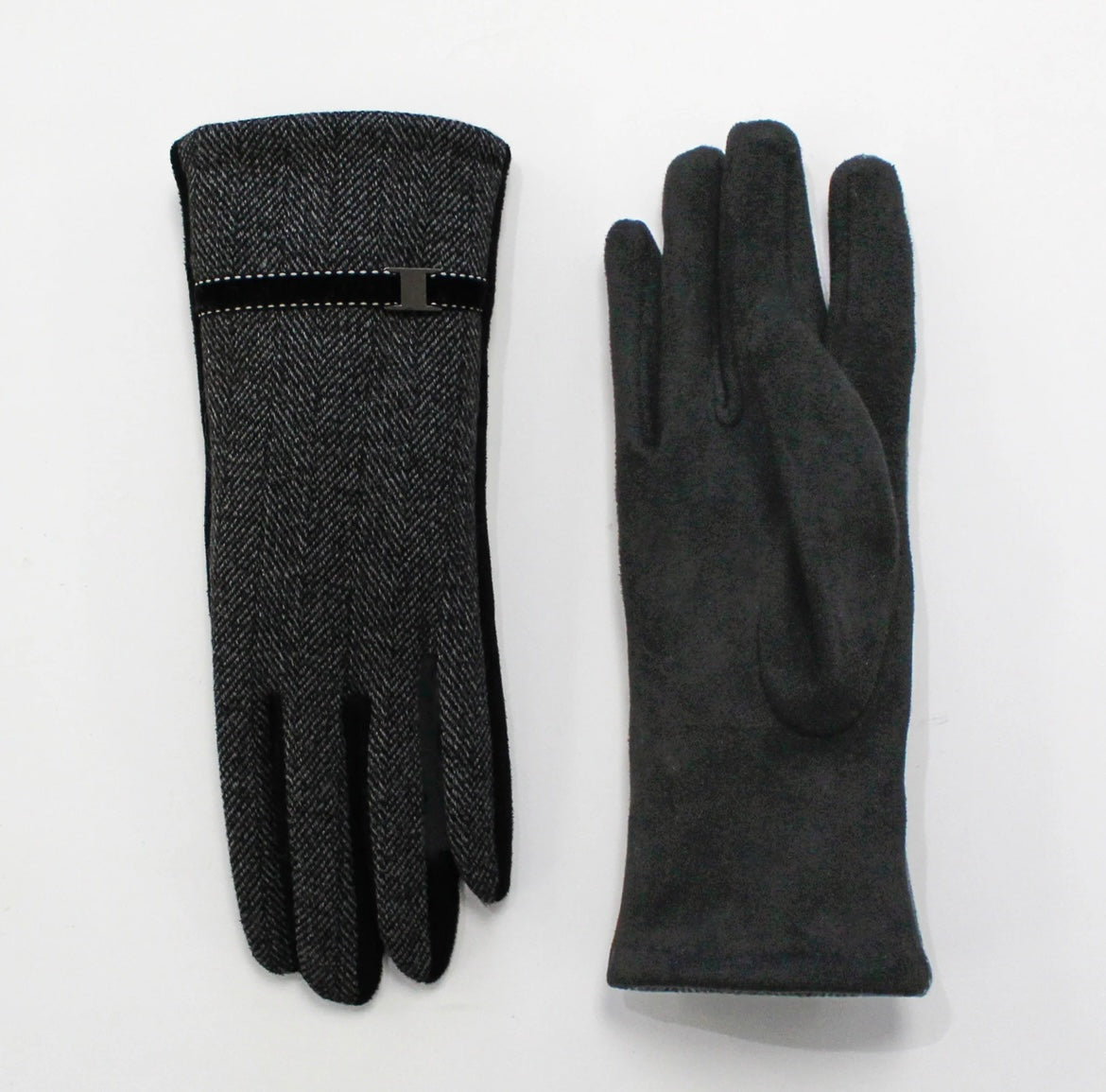 Dark Charcoal Gloves