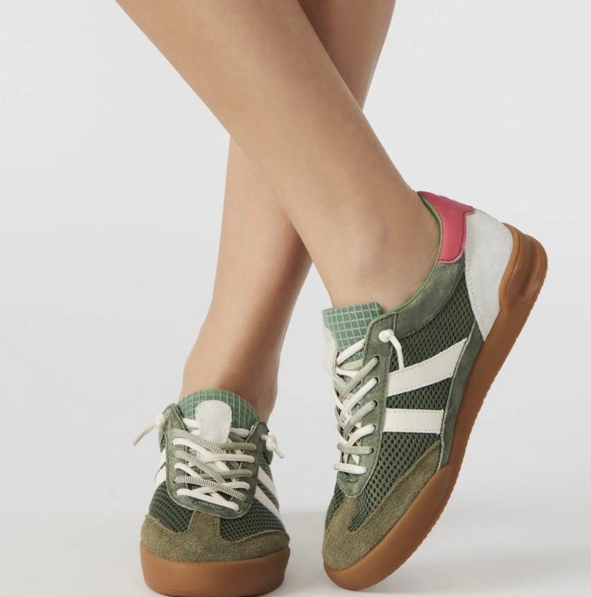 Steve Madden Green Verdict Lace up Sneaker